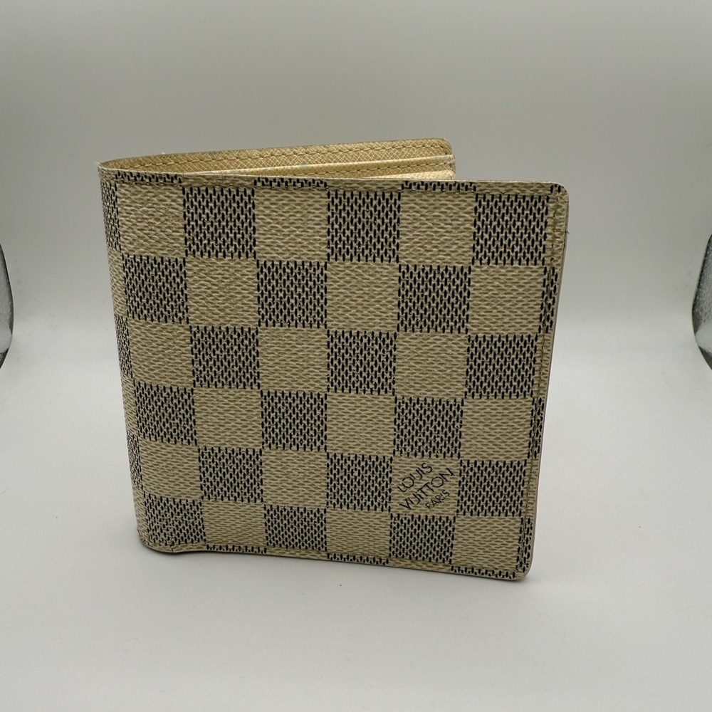 Louis Vuitton Damier Azur Marco Bifold Wallet CA2057